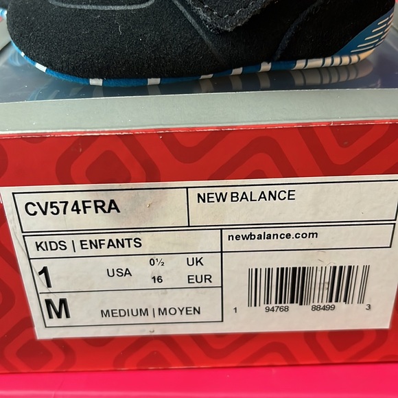 New Balance 574 Crib Shoes - Picture 4 of 5